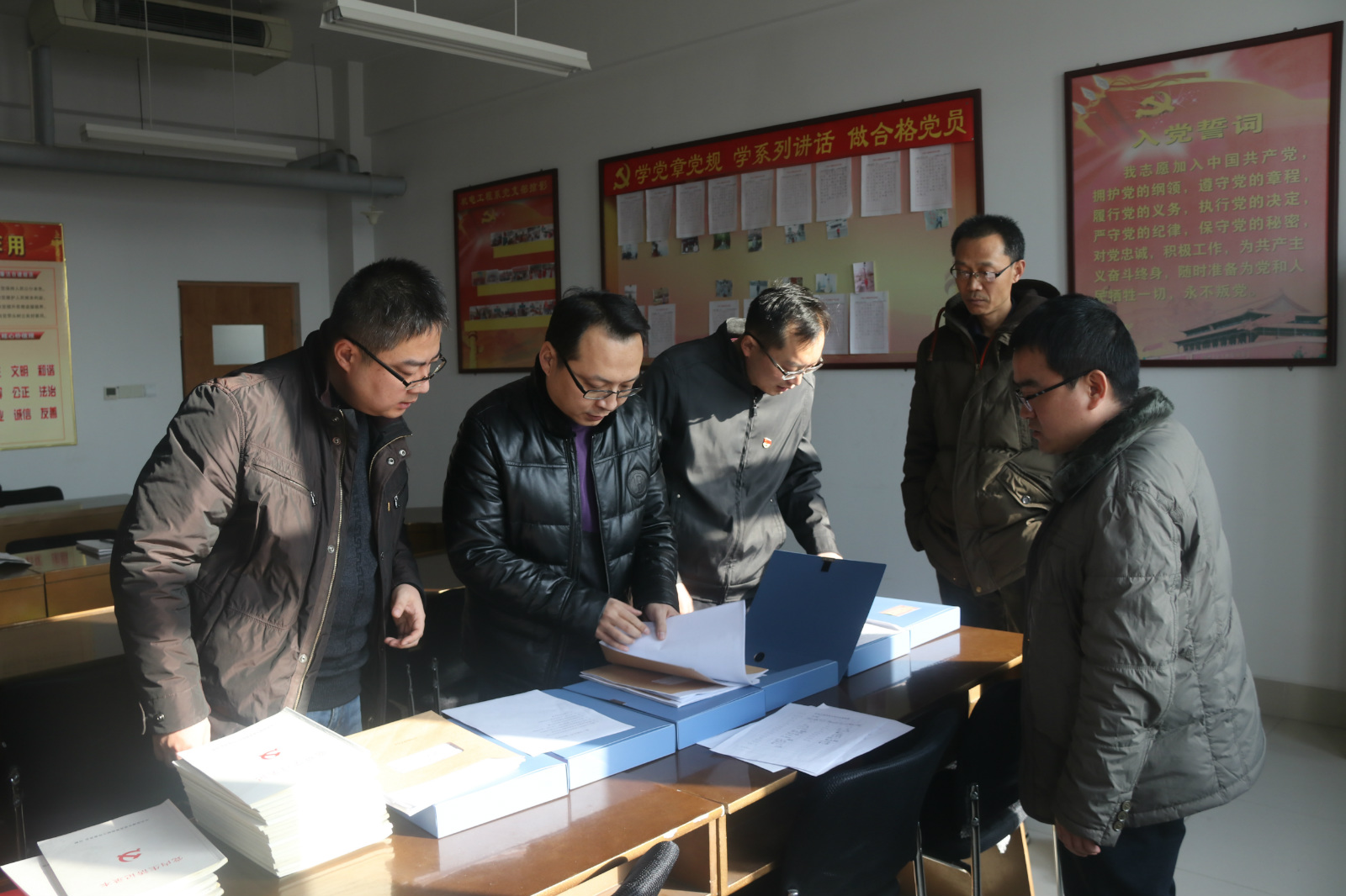 淄博市委高校工委督导组来院进行专项督导