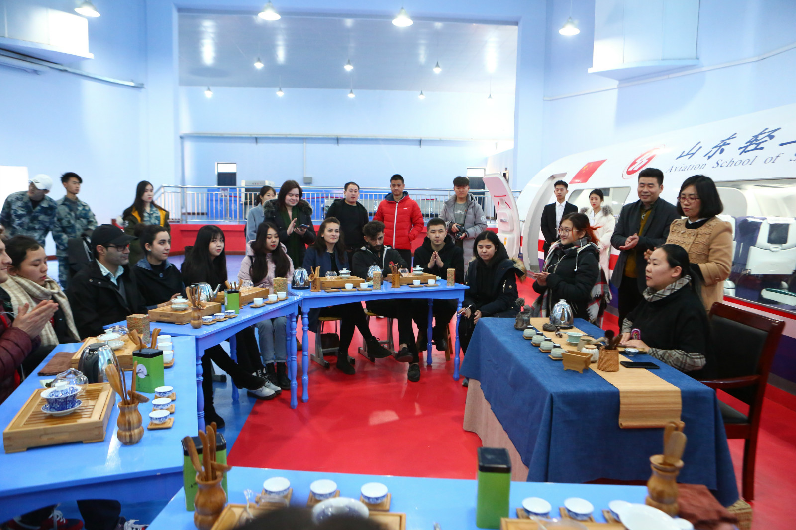 多国留学生代表团来院交流学习中国传统文化