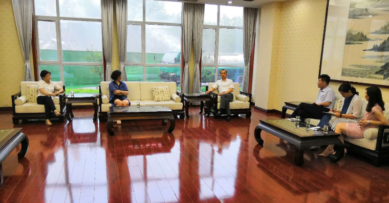 梁菊红副院长一行赴鲁泰集团洽谈合作事宜